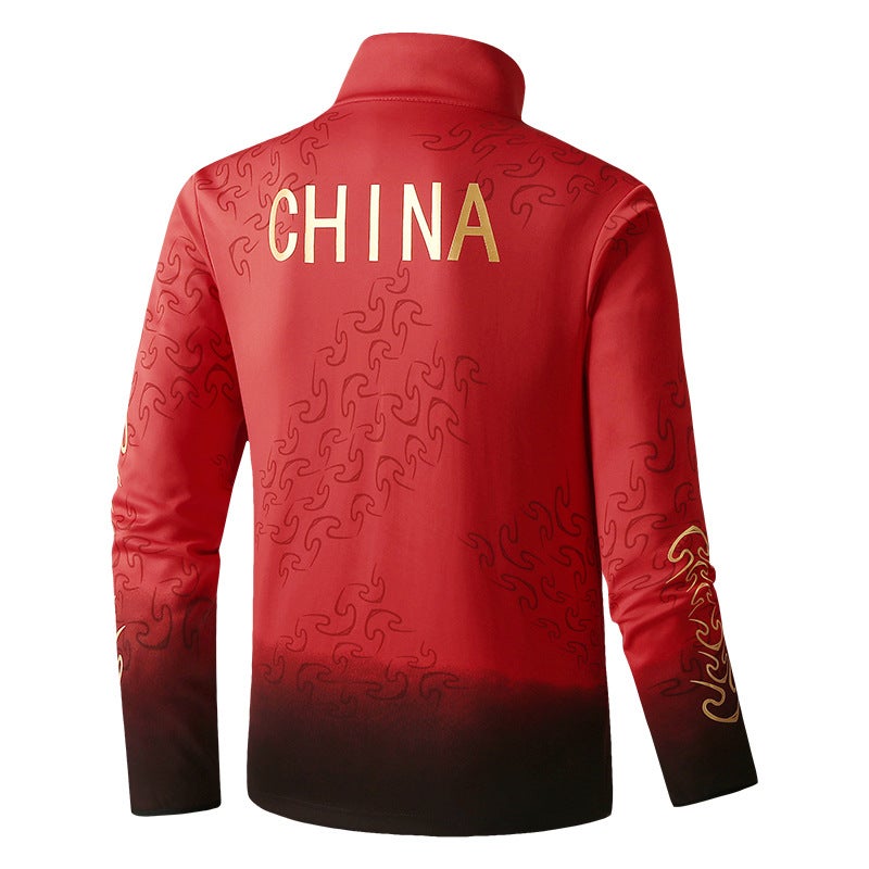 Training Clothing Parent-Child Sportswear Martial Arts Coach Men'S And Women'S Children'S Printed Jacket Coat Printing - Image 4